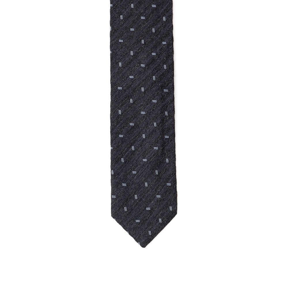 Jil Sander Gray Silk Tie