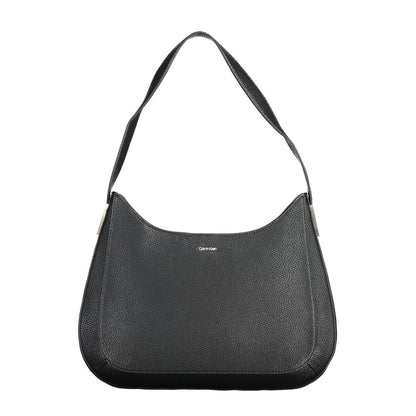 Calvin Klein Schwarze Polyester-Damenhandtasche