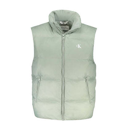 Calvin Klein Grüne Polyamid Herrenjacke