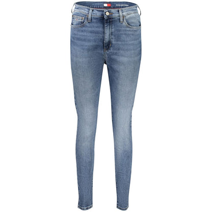 Tommy Hilfiger – Skinny-Jeans aus Baumwolle für Damen in Blau