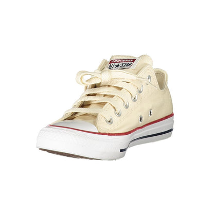 Converse Beige Polyester Herren Sneaker