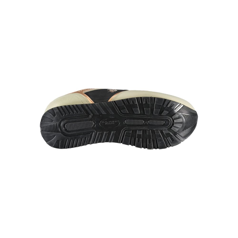 US POLO ASSN. Schwarzer Polyester-Sneaker