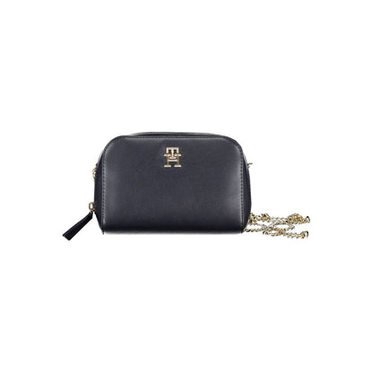 Tommy Hilfiger – Blaue Polyethylen-Handtasche