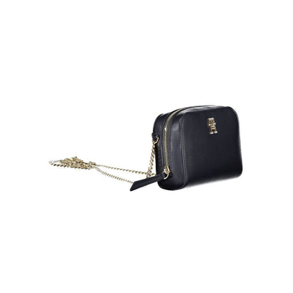 Tommy Hilfiger – Blaue Polyethylen-Handtasche
