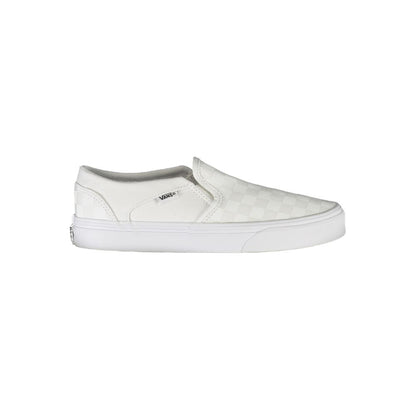 Vans – Weiße Polyester-Sneaker