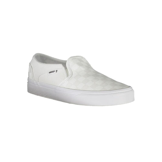 Vans – Weiße Polyester-Sneaker