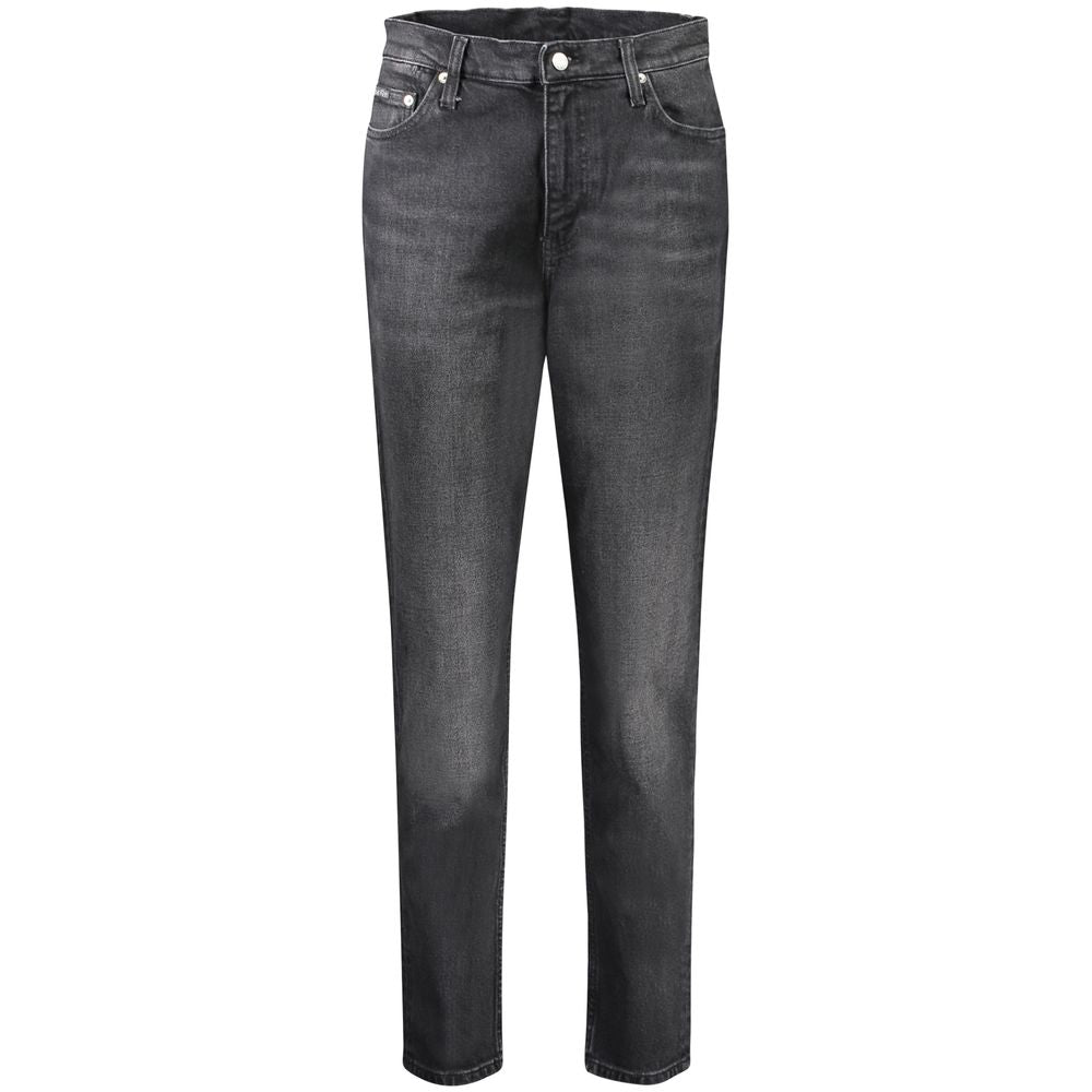Calvin Klein Schwarze Baumwolljeans für Damen
