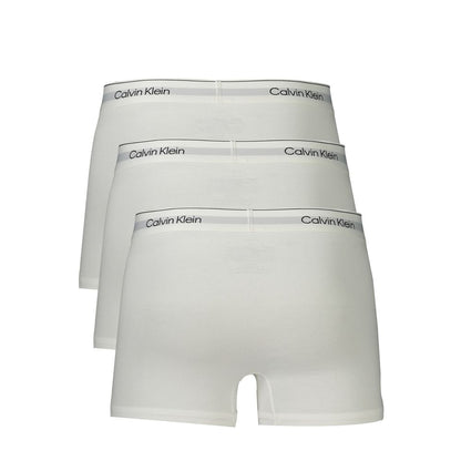 Calvin Klein Herren-Boxershorts aus weißer Baumwolle