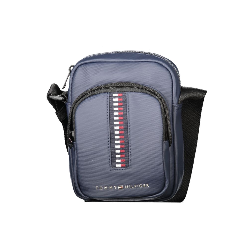 Tommy Hilfiger – Blaue Polyester-Umhängetasche für Herren