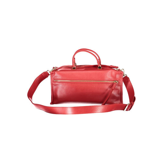 Mario Valentino Rote Polyethylen-Damenhandtasche