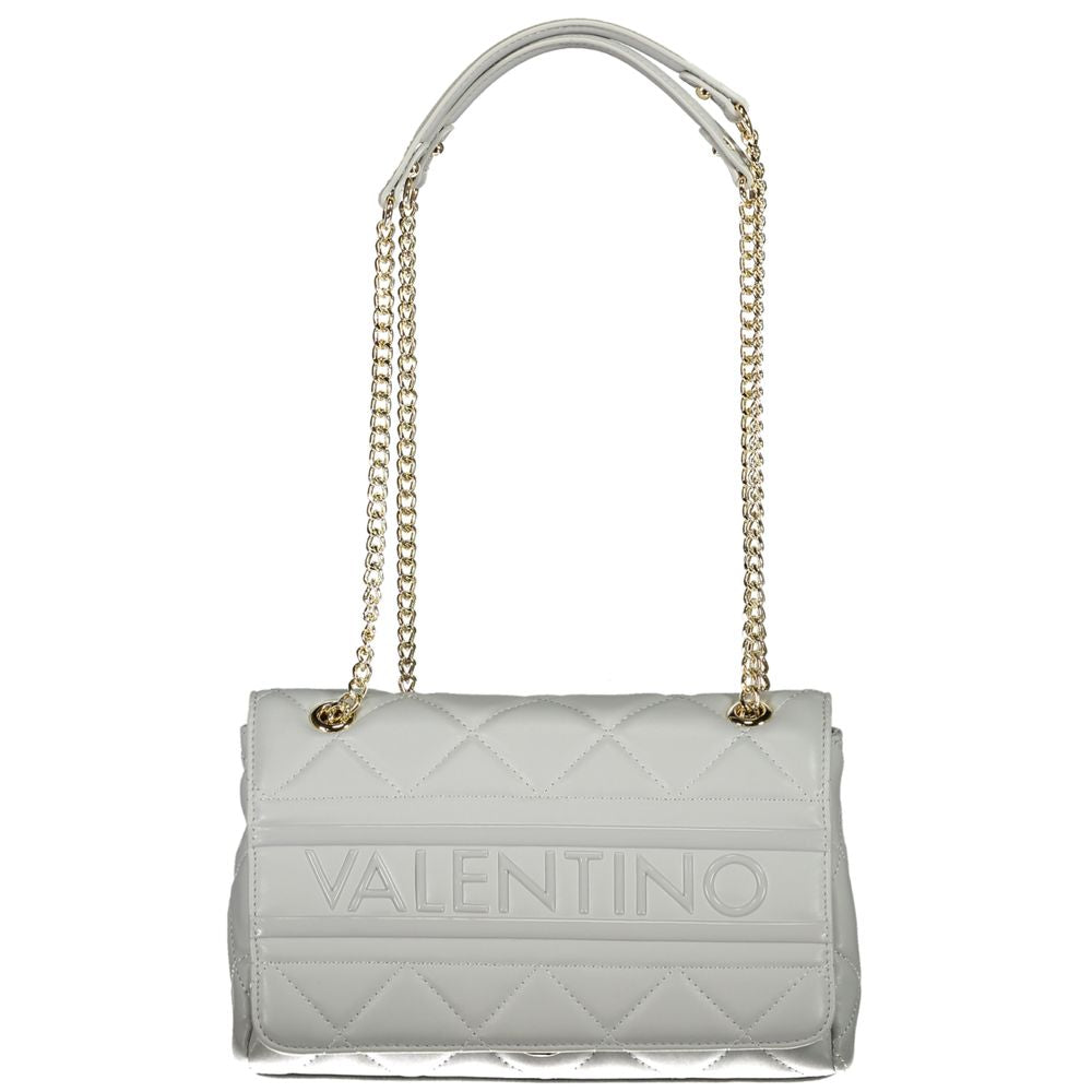 Mario Valentino Graue Polyethylen-Damenhandtasche