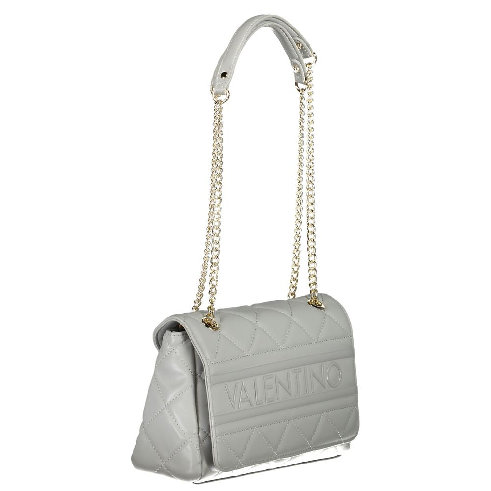 Mario Valentino Graue Polyethylen-Damenhandtasche