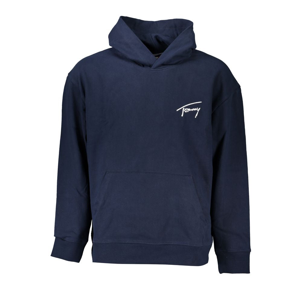 Tommy Hilfiger – Blaues Baumwoll-Sweatshirt für Herren