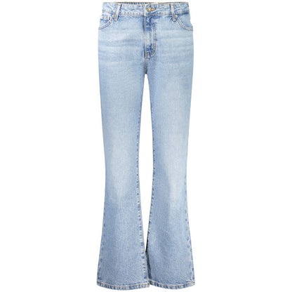 Guess Jeans Damen Jeans aus Baumwolle in Blau