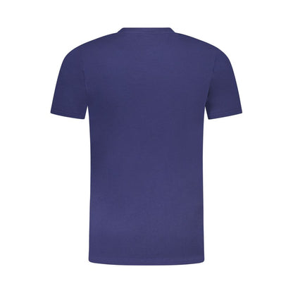Cavalli Class Blue Cotton Men T-Shirt