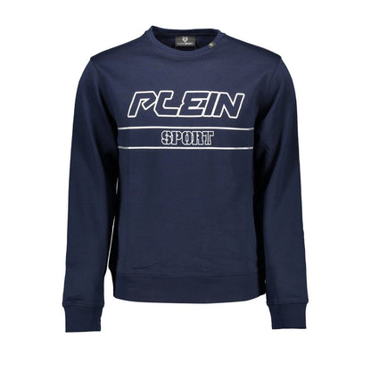 Plein Sport Blauer Baumwollpullover für Herren