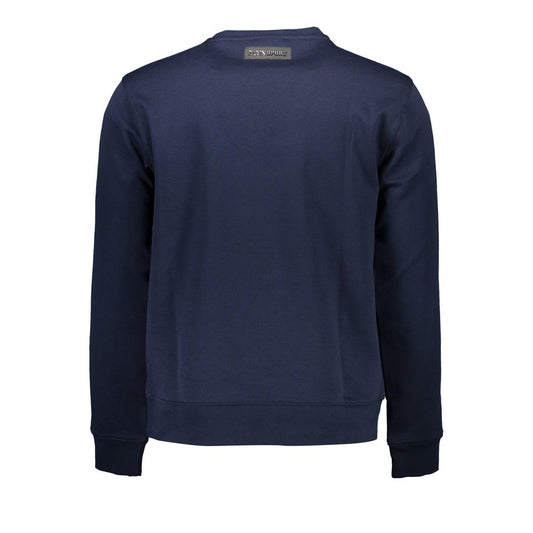 Plein Sport Blauer Baumwollpullover für Herren