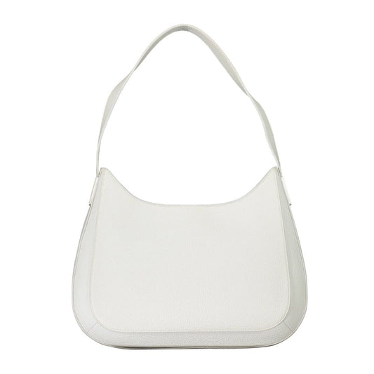 Calvin Klein Weiße Polyester Damen Handtasche