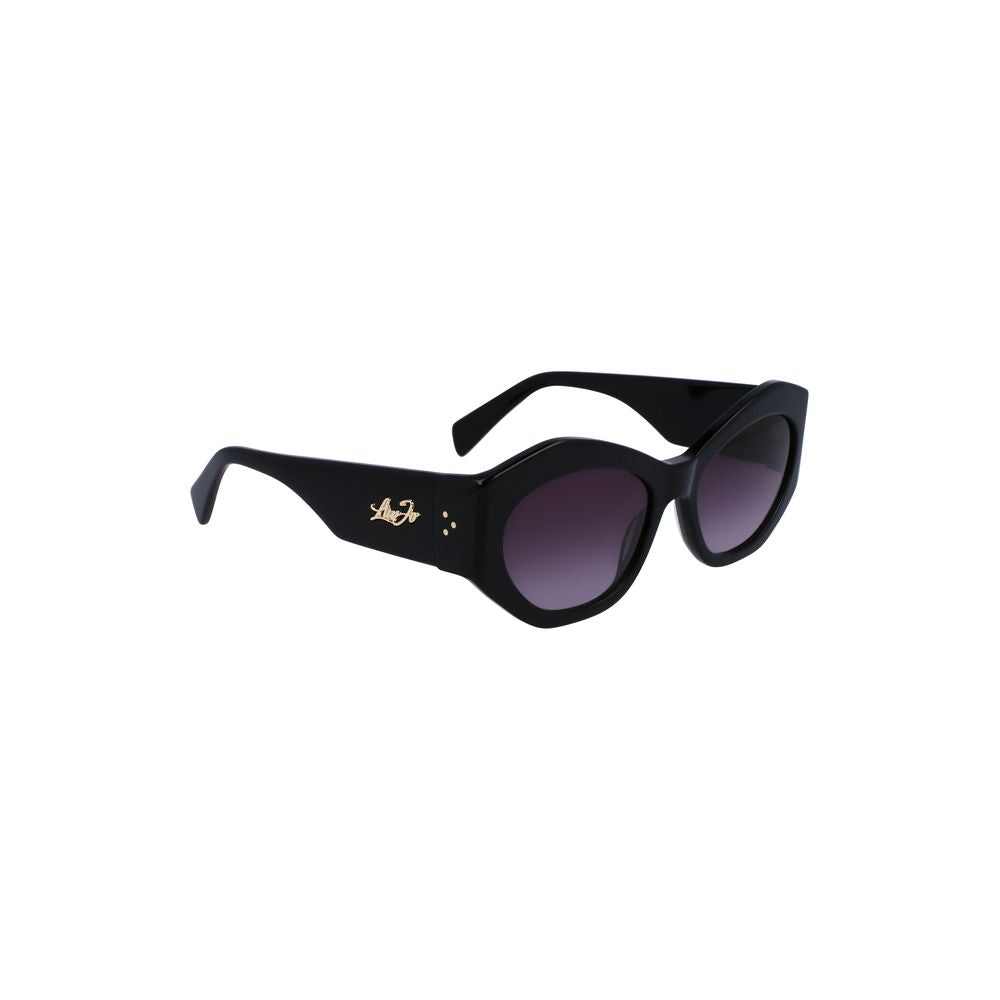 Liu Jo – Schwarze Acetat-Sonnenbrille für Damen