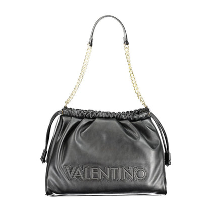 Mario Valentino Schwarze Polyethylen-Handtasche