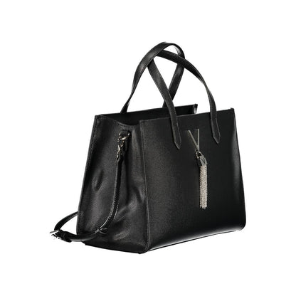 Mario Valentino Black Polyethylene Women Handbag