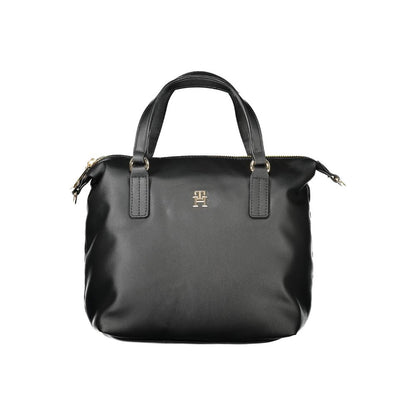Tommy Hilfiger – Schwarze Polyester-Handtasche für Damen