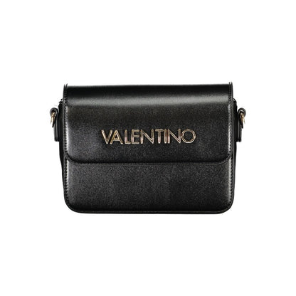 Mario Valentino Schwarze Polyethylen-Damenhandtasche