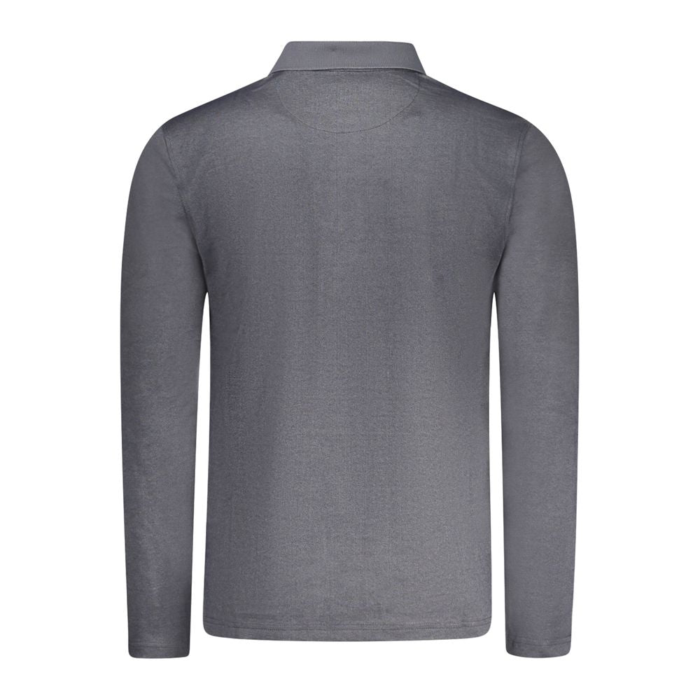 Guess Jeans – Schwarzes Poloshirt aus Baumwolle für Herren