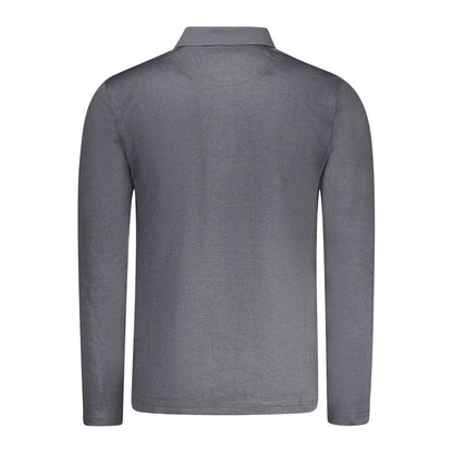 Guess Jeans – Schwarzes Poloshirt aus Baumwolle für Herren