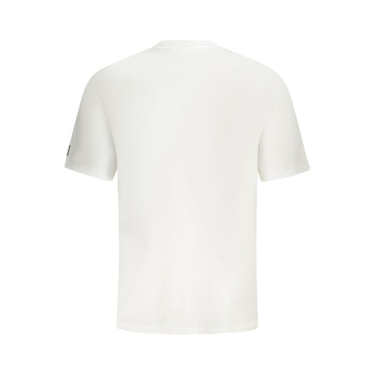 Fila – Weißes Baumwoll-T-Shirt für Herren