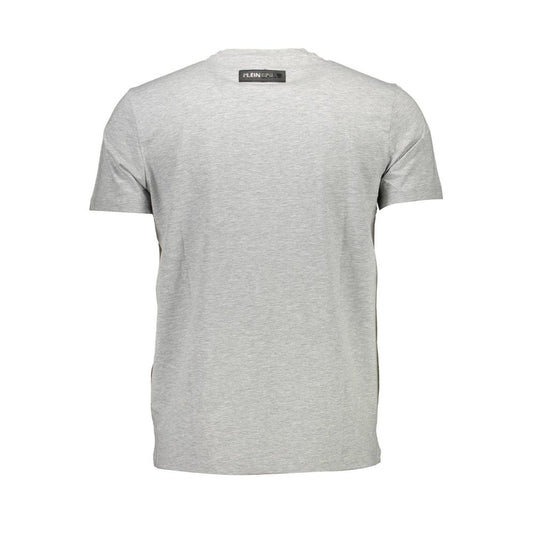 Plein Sport Braunes Baumwoll-T-Shirt für Herren