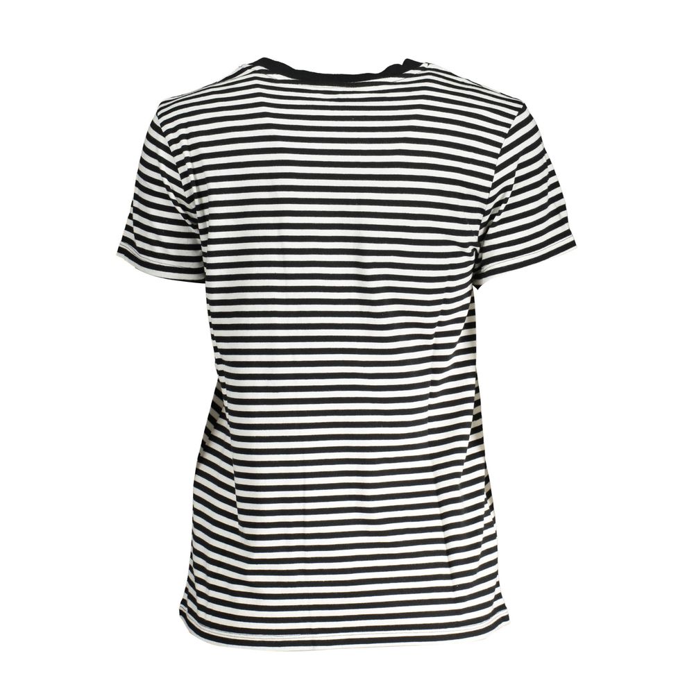 Levi's Schwarzes Baumwoll-T-Shirt für Damen