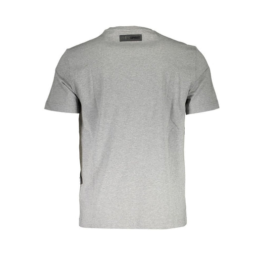 Plein Sport Braunes Baumwoll-T-Shirt für Herren