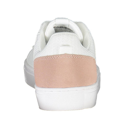 Napapijri Damen Sneaker aus weißem Leder