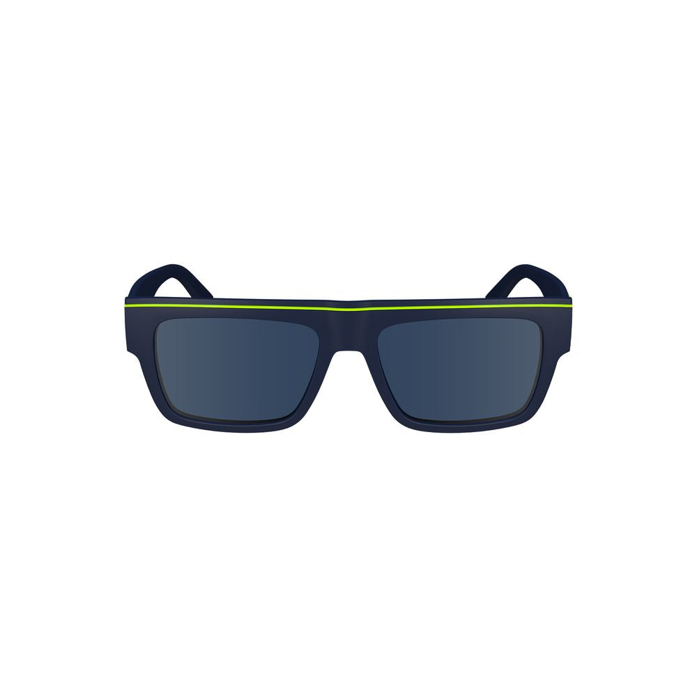 Calvin Klein Herren Sonnenbrille aus Kunststoff, Blau