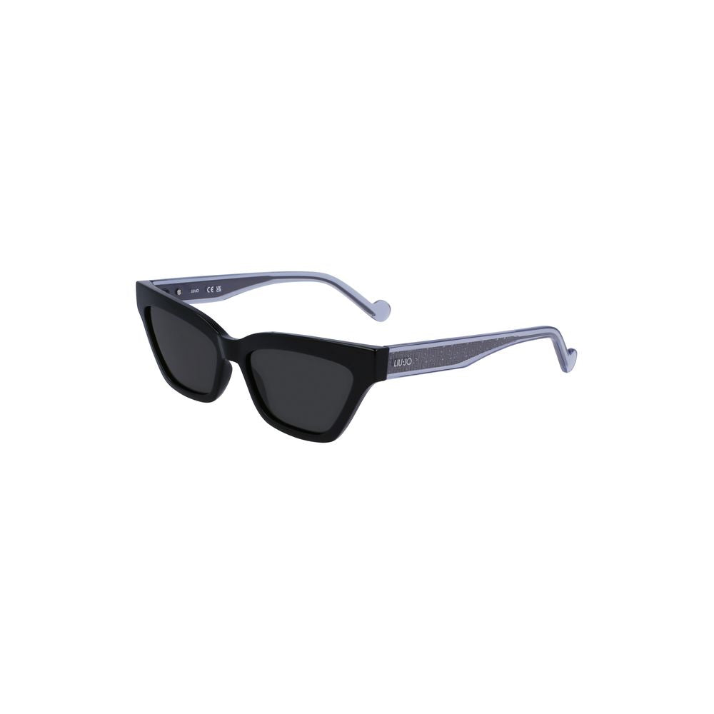 Liu Jo – Schwarze Sonnenbrille mit Spritzgussdesign für Damen