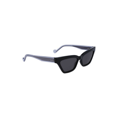 Liu Jo – Schwarze Sonnenbrille mit Spritzgussdesign für Damen
