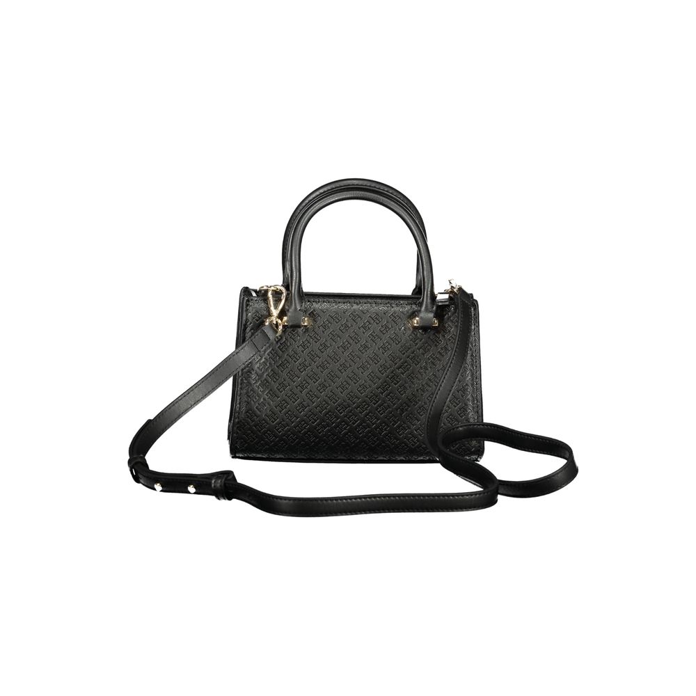 Tommy Hilfiger – Schwarze Polyethylen-Handtasche für Damen