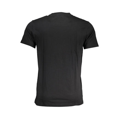 Schwarzes Baumwoll-T-Shirt der Cavalli Class
