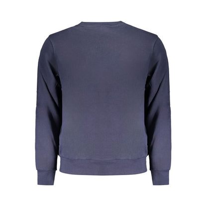 North Sails Blue Cotton Men Sweater