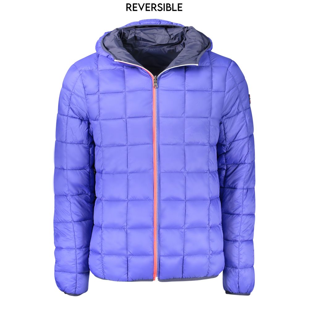 Norwegen 1963 Blaue Polyamid-Herrenjacke