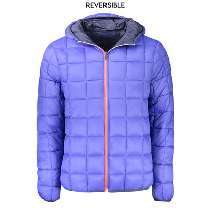 Norwegen 1963 Blaue Polyamid-Herrenjacke