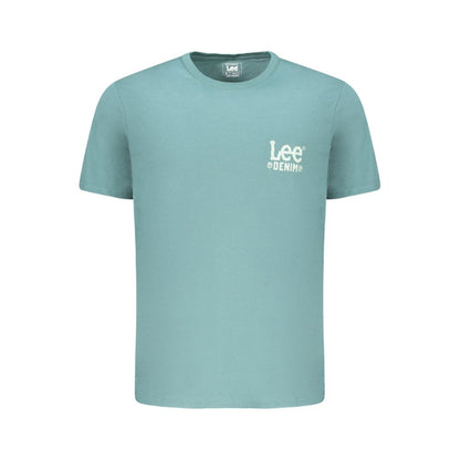 Lee Grünes Baumwoll-T-Shirt für Herren
