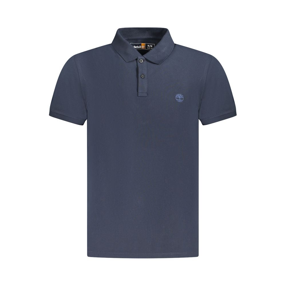 Timberland Herren Poloshirt aus blauer Baumwolle