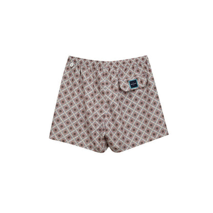 Gran Sasso Pink Polyester Swim Shorts