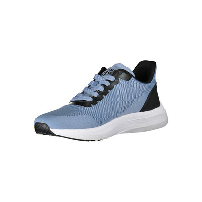 Mares Hellblauer Polyester-Herren-Sneaker