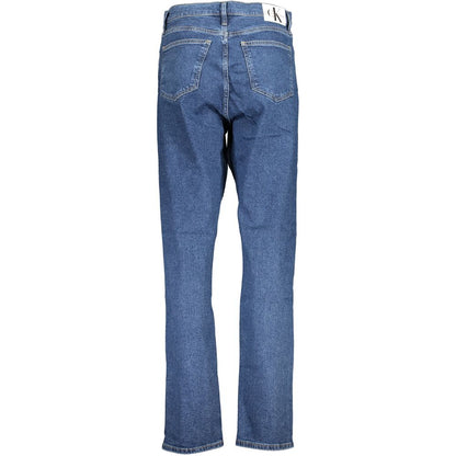 Calvin Klein Damen-Jeans aus blauer Baumwolle