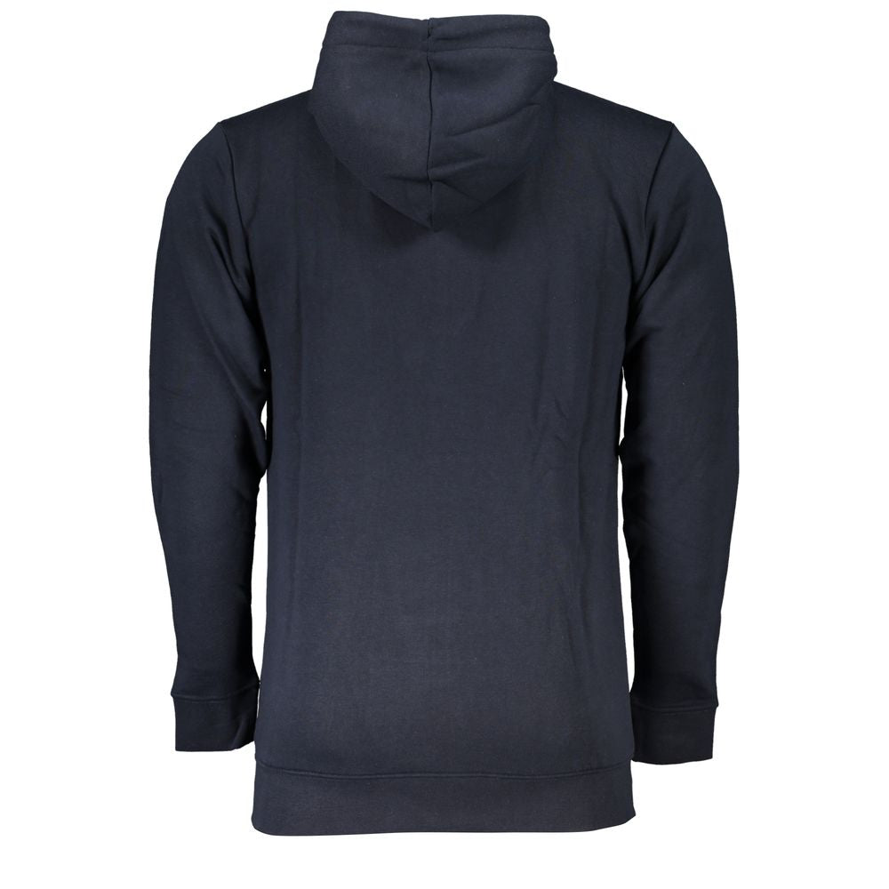 Cavalli Class Herren-Sweatshirt aus blauer Baumwolle