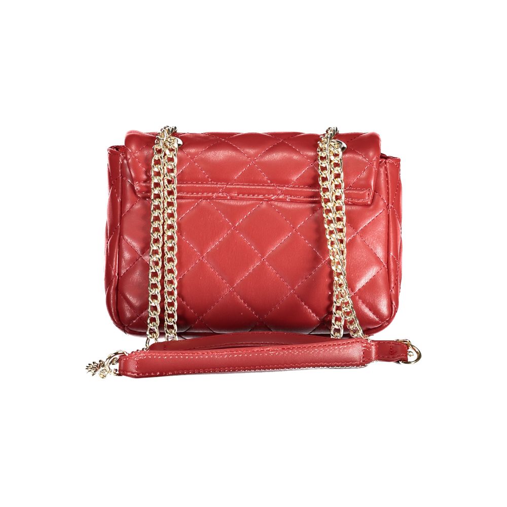 Mario Valentino Rote Polyethylen-Handtasche