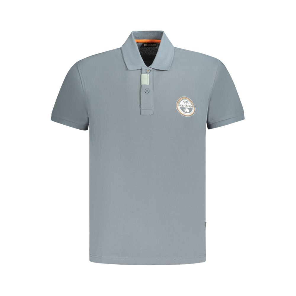 Napapijri Braunes Herren-Poloshirt aus Baumwolle